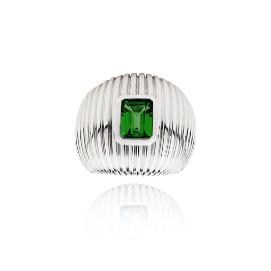 Michelle Diopside Ring 