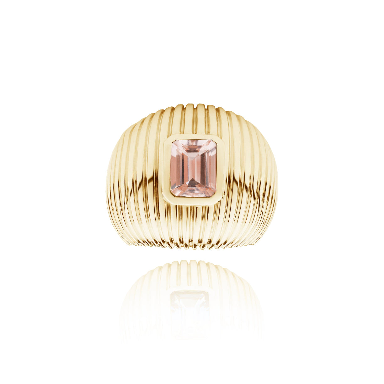 Michelle morganite ring