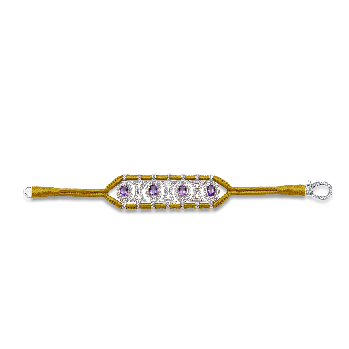 Bracelet Olinda Mordor - Améthystes