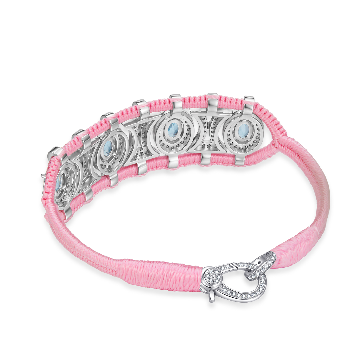 Bracelet Olinda barbie - émeraudes