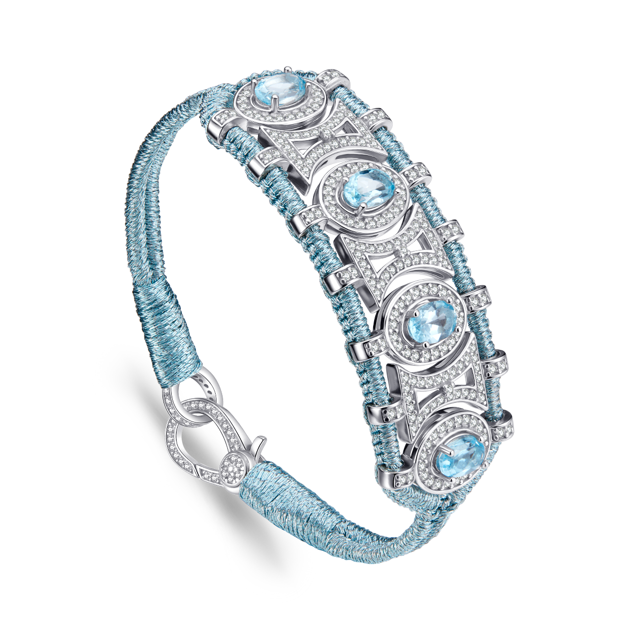 Olinda sky bracelet - Topazes