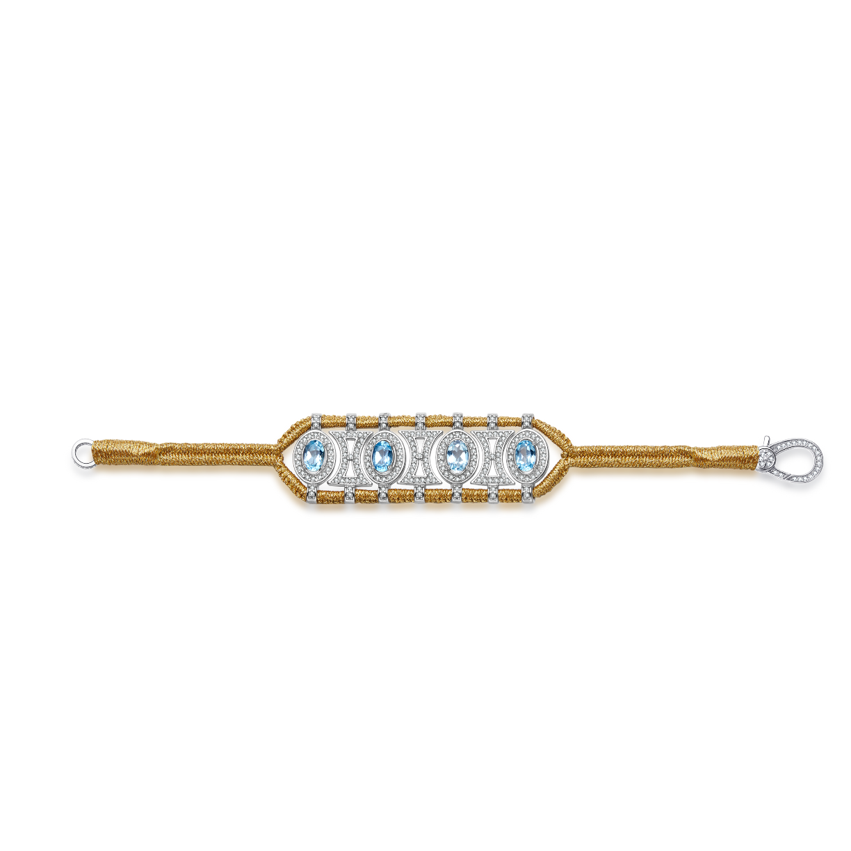 Bracelet Olinda gold - Topazes