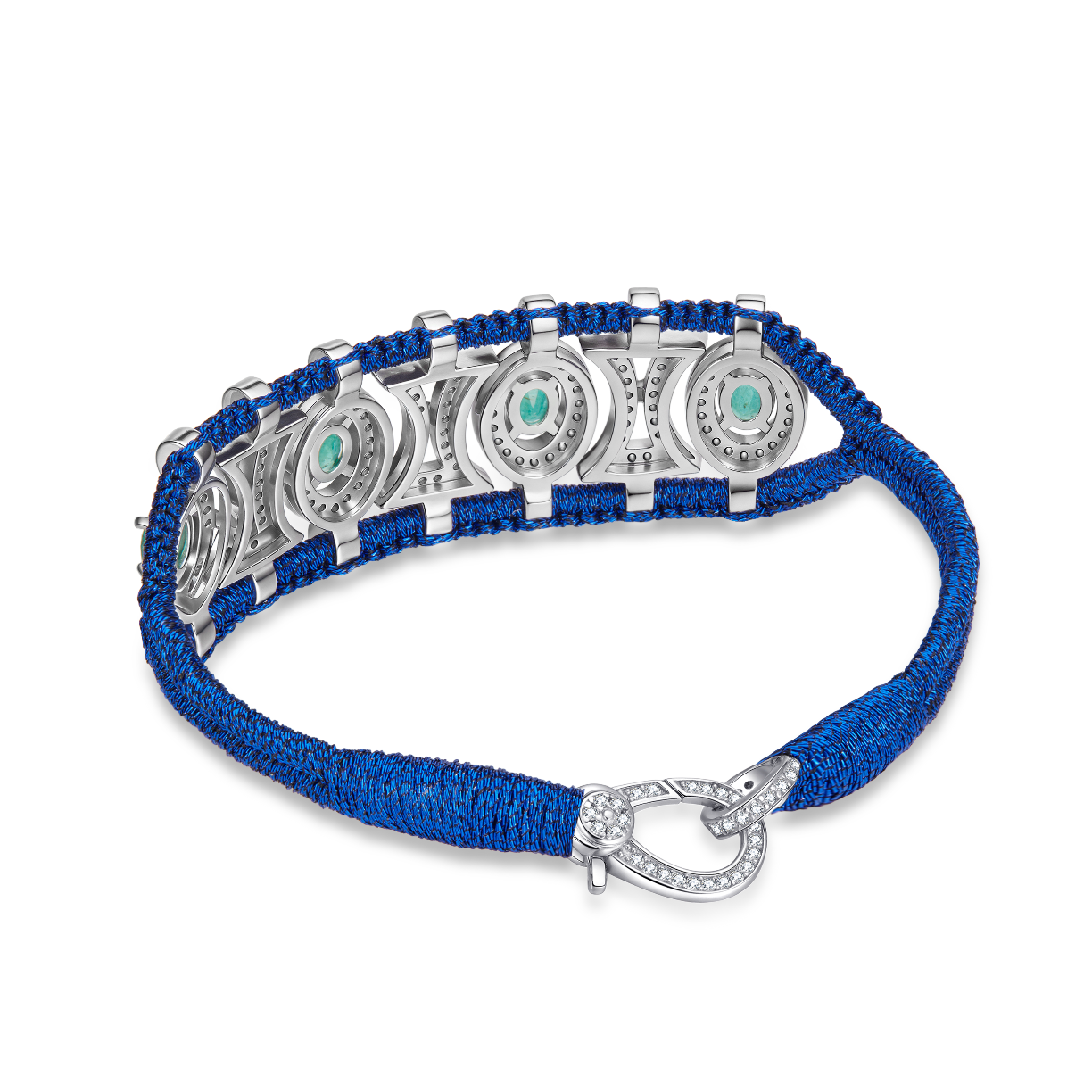 Olinda night bracelet - Emeralds