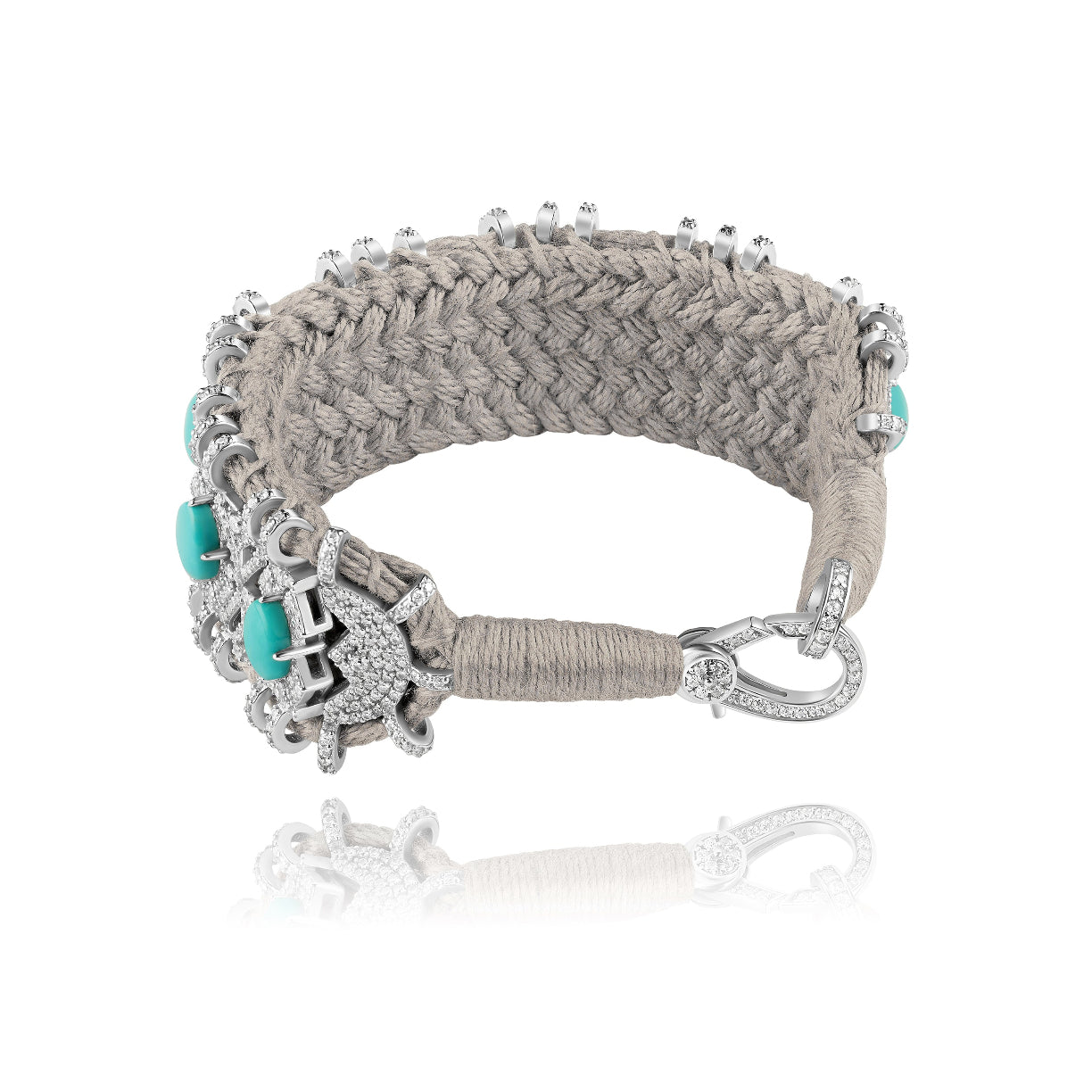 Bracelet Palmas Vanilla - Turquoise