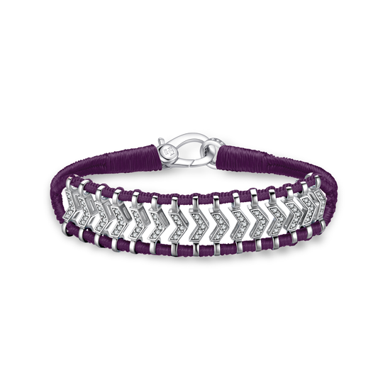 Bracelet Paraty Aubergine