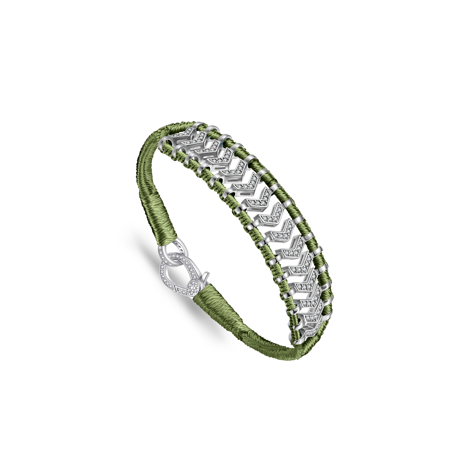 Paraty Olive bracelet
