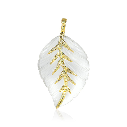 Pendentif Racine Cristal