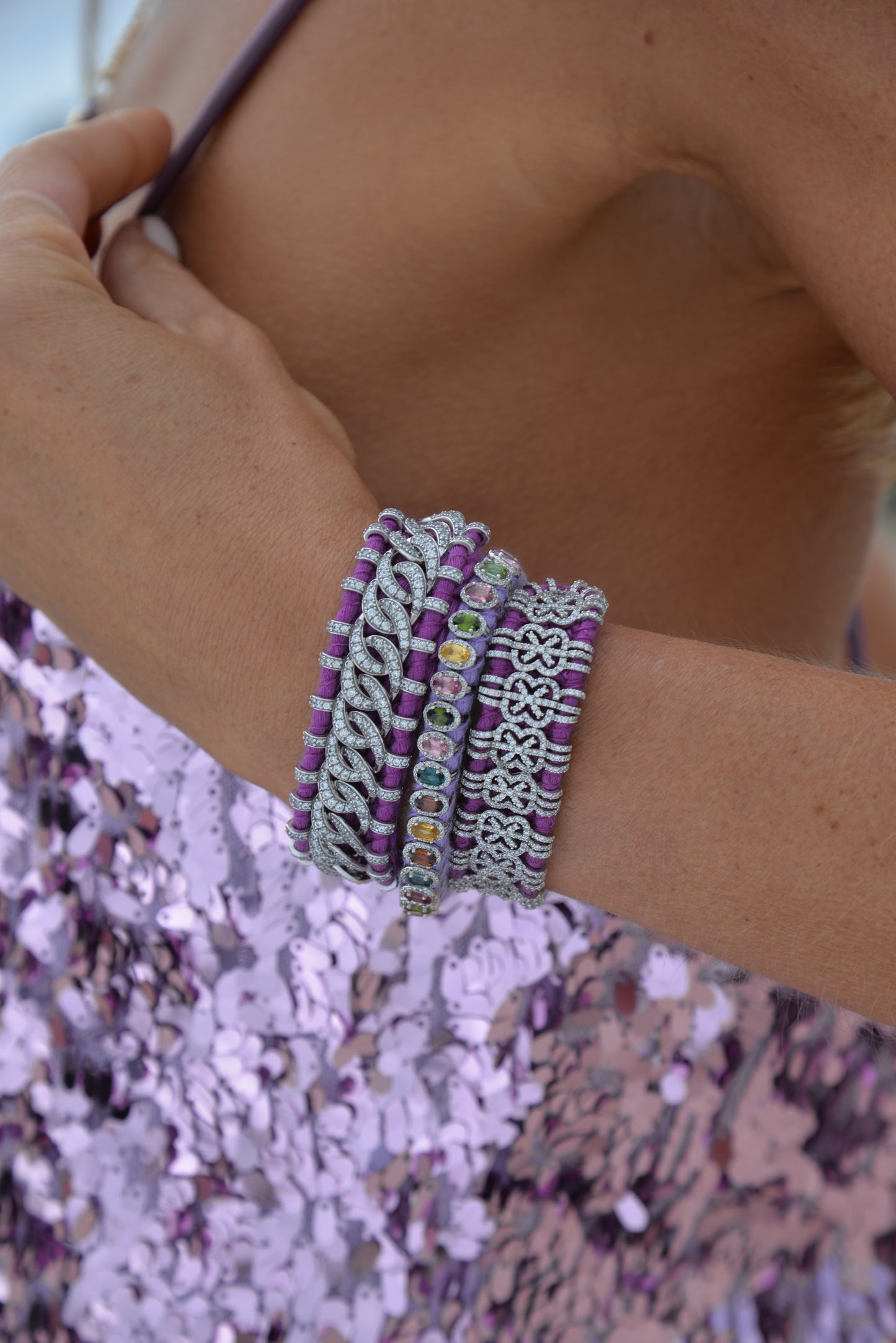 Bracelet Rio lilas