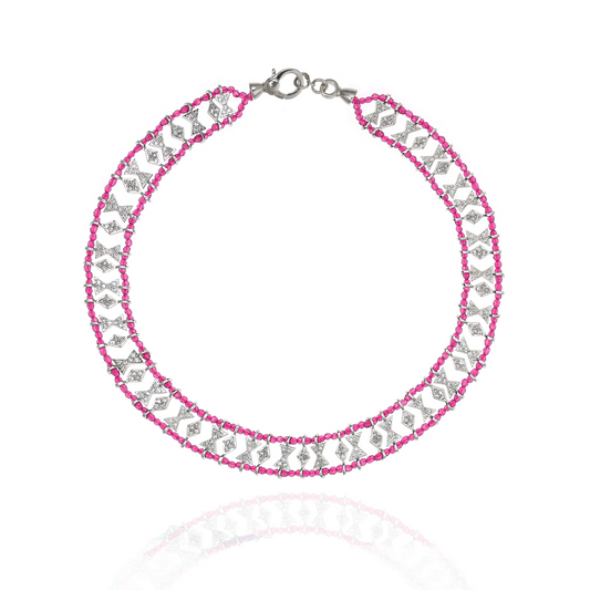Janbeady Rubellite necklace