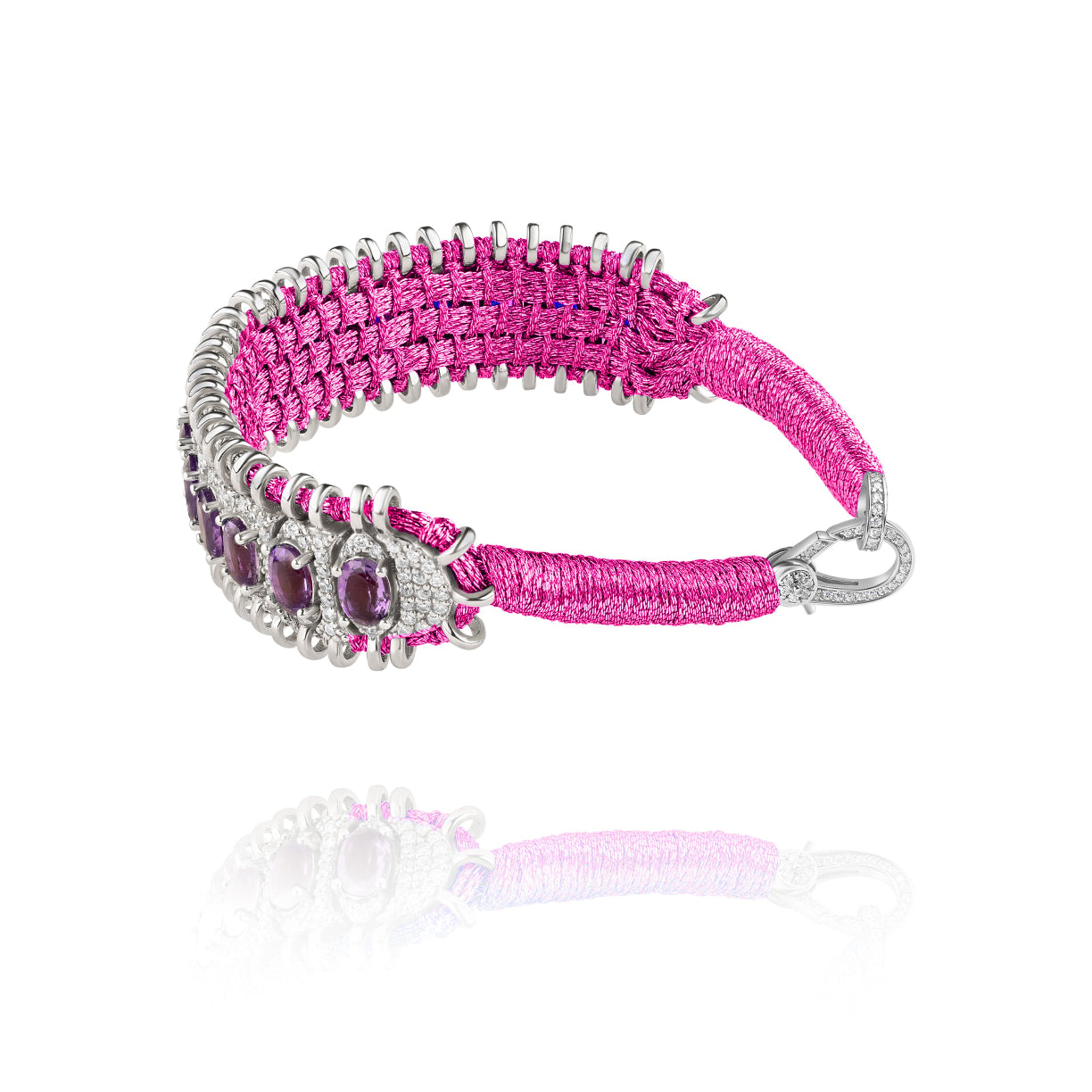 Santos cherry bracelet - Amethyst