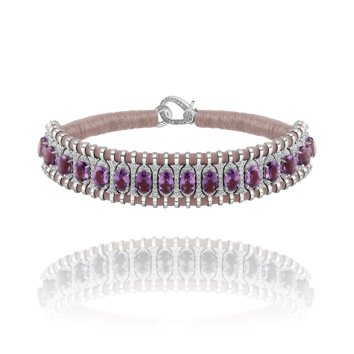 Santos Nude bracelet - Amethyst