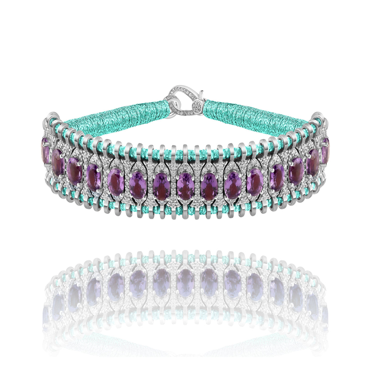 Santos Water blue bracelet - Amethyst