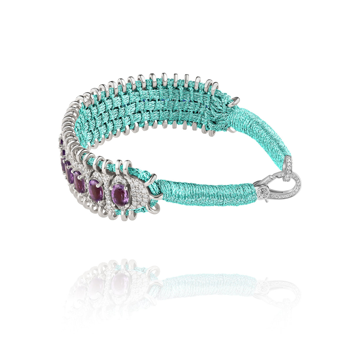 Santos Water blue bracelet - Amethyst