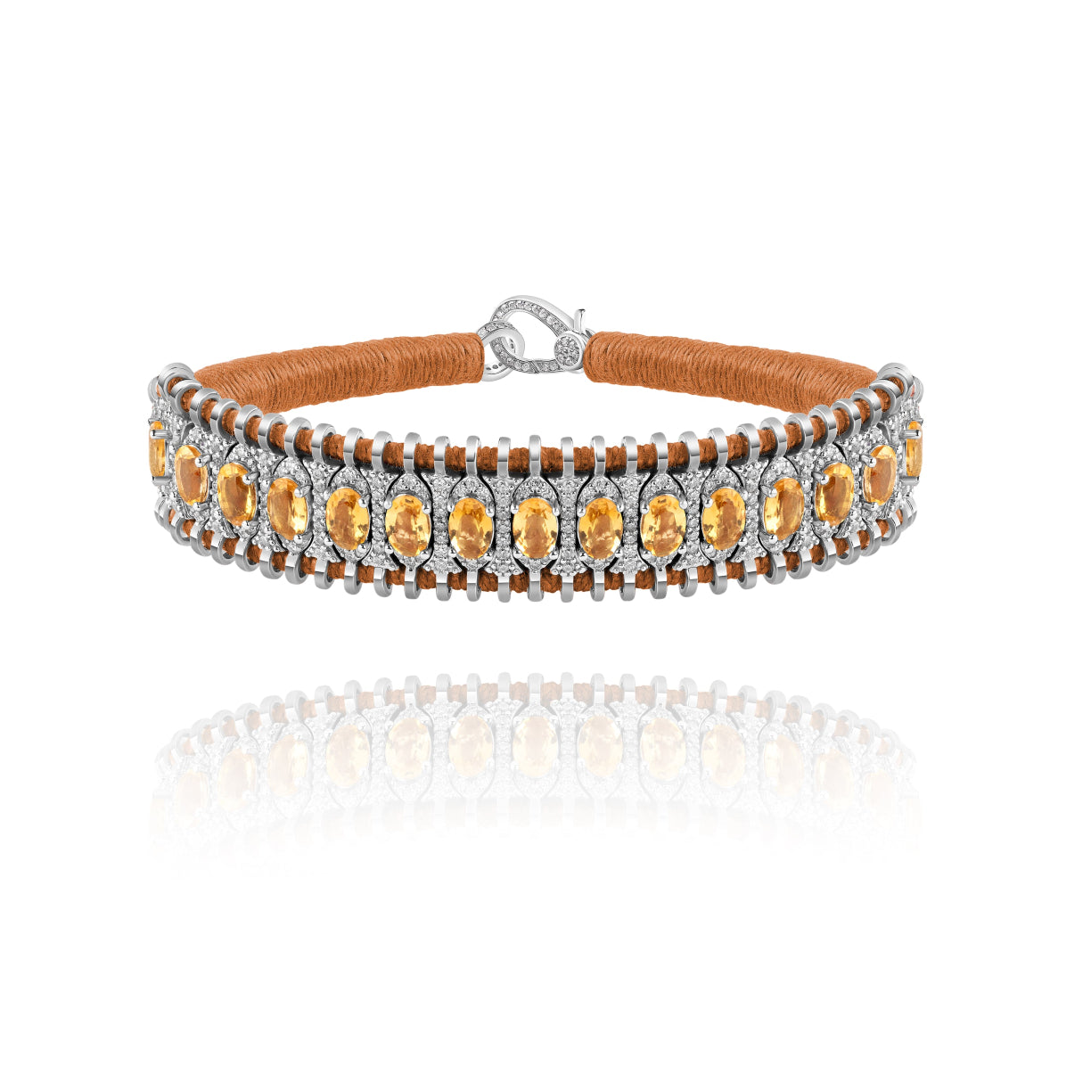 Santos Camel bracelet - Citrine