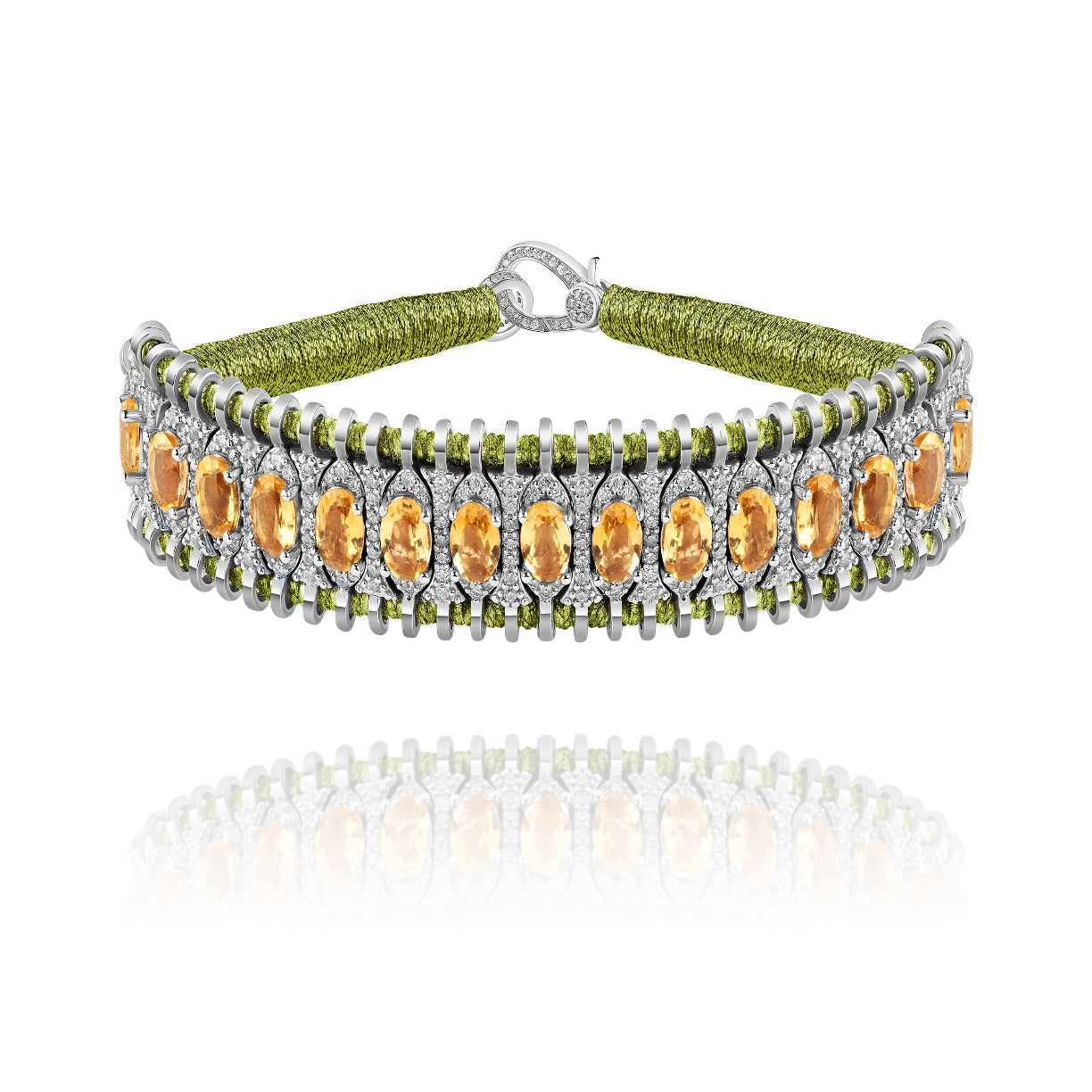 Santos Lime bracelet - Citrine