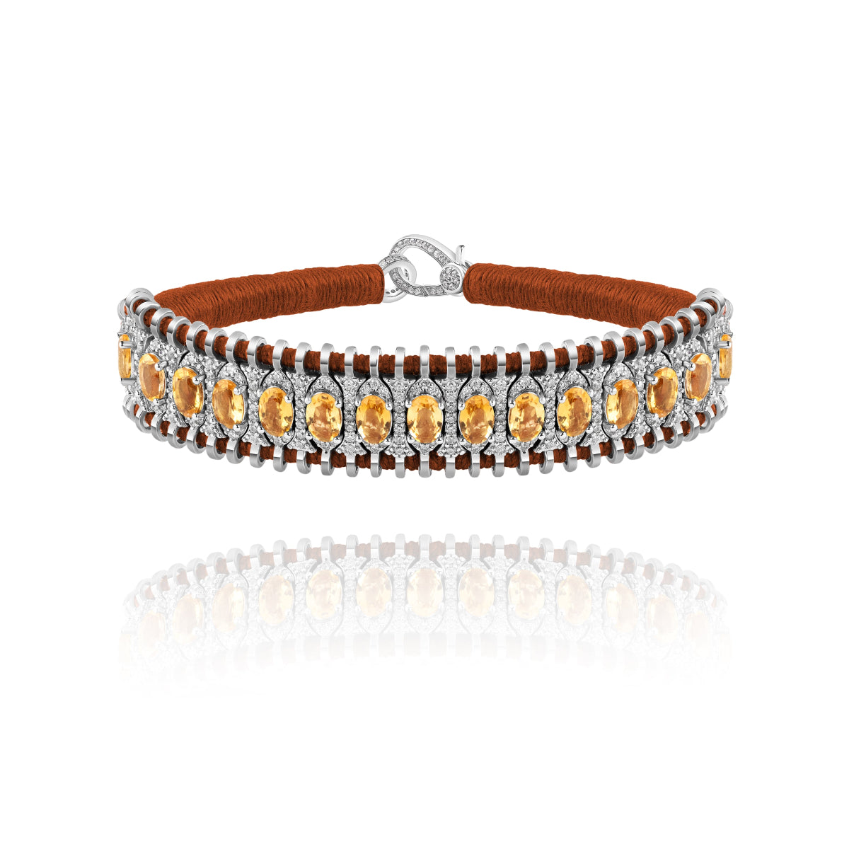 Santos Hazelnut bracelet - Citrine