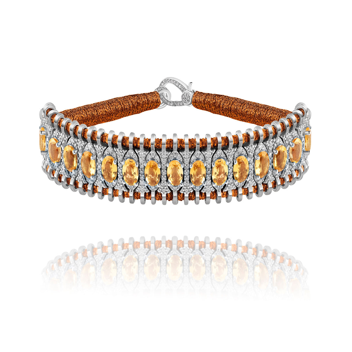 Bracelet Santos Rusty - Citrine