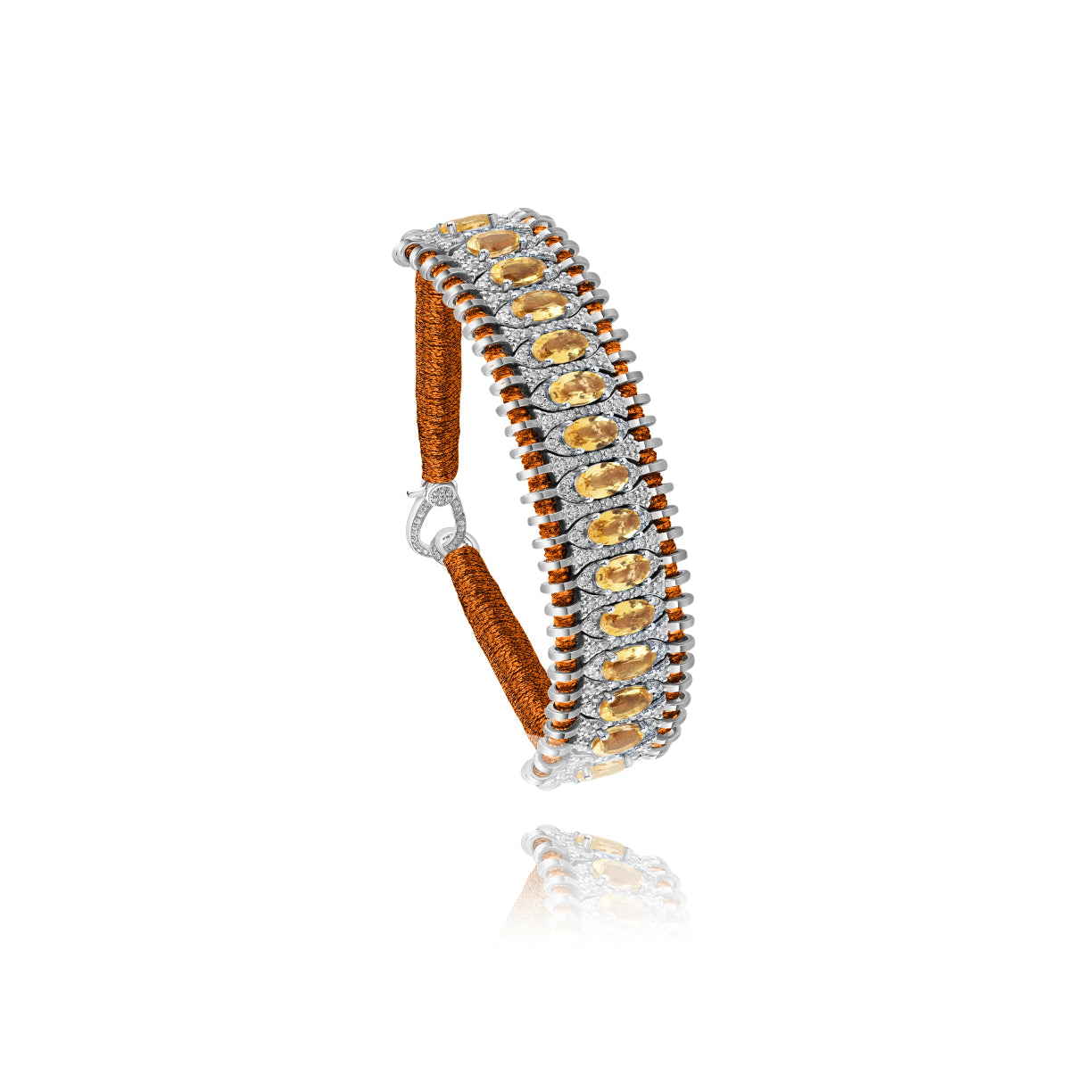 Bracelet Santos Rusty - Citrine