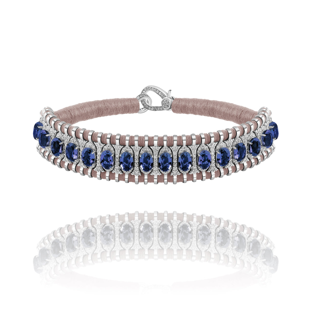 Santos Nude bracelet - Cordierite 