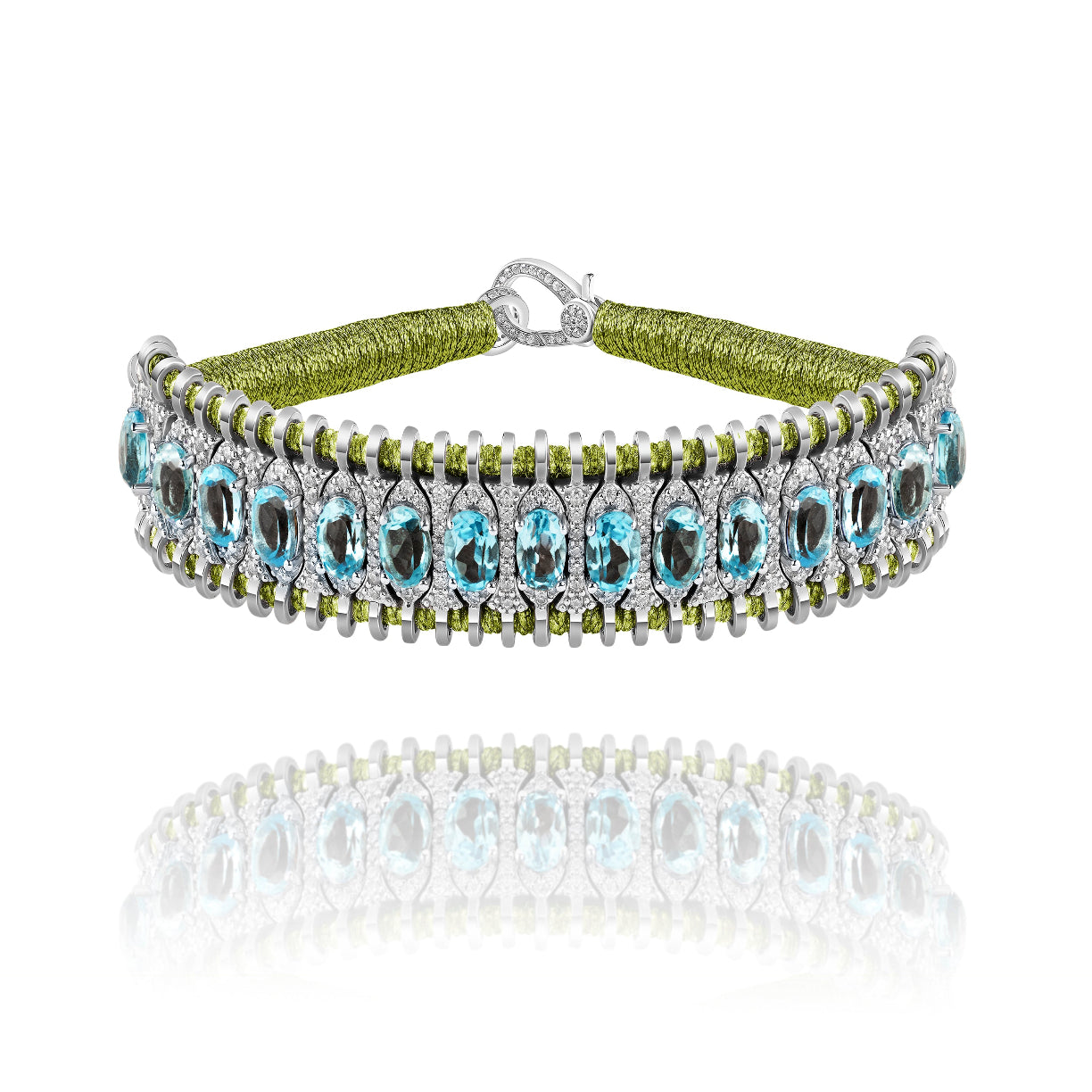Santos Lime bracelet - Topaz
