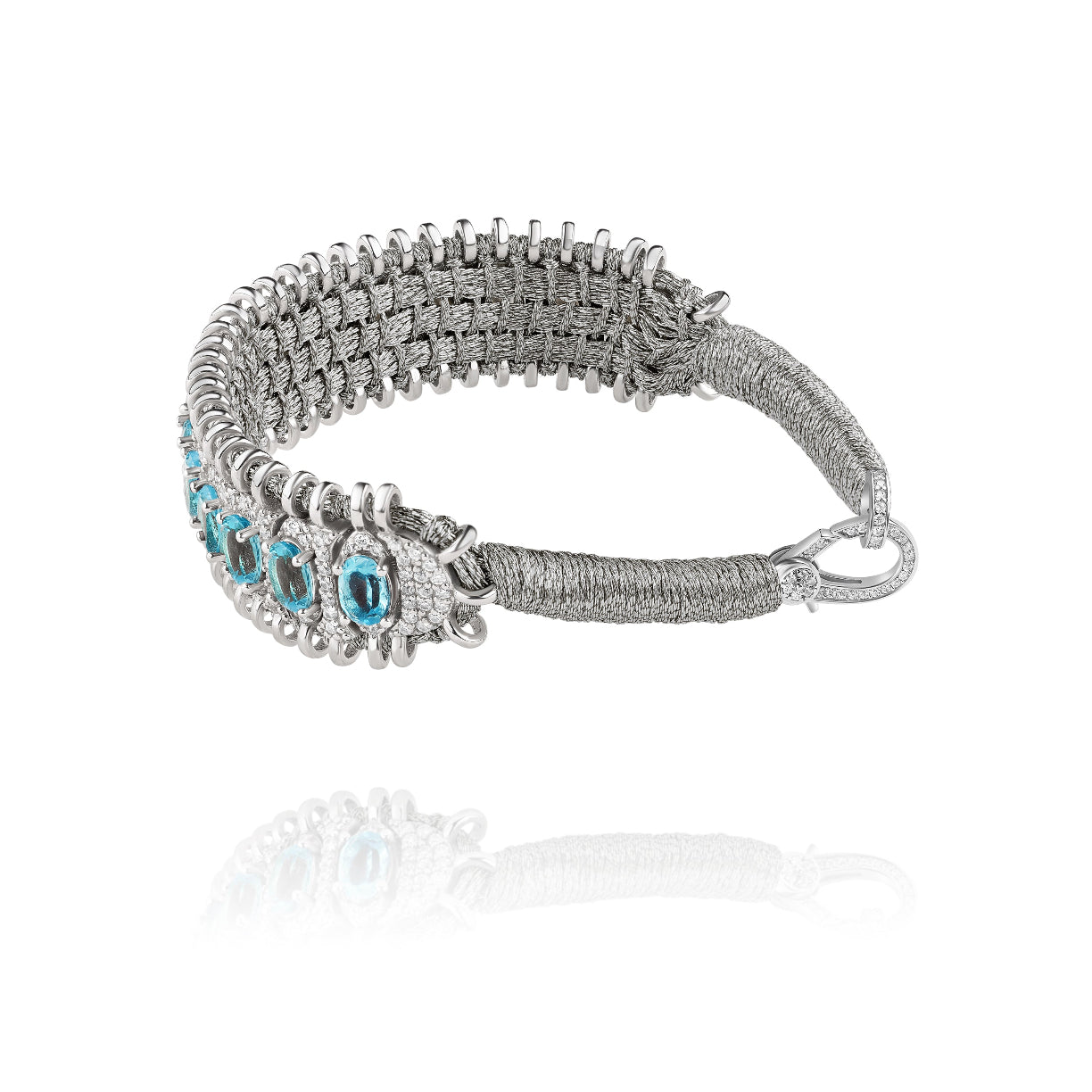 Bracelet Santos Silver - Topaze