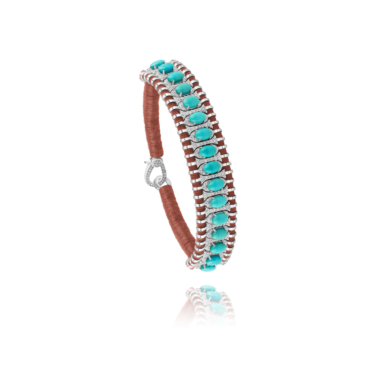 Santos Blush bracelet - Turquoise