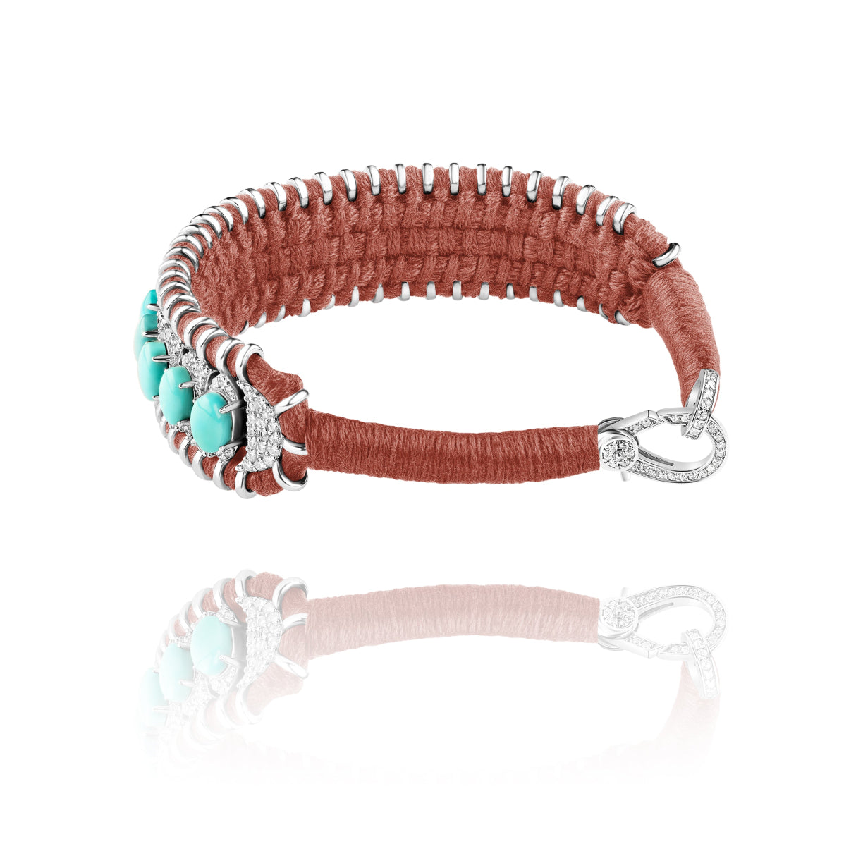 Santos Blush bracelet - Turquoise