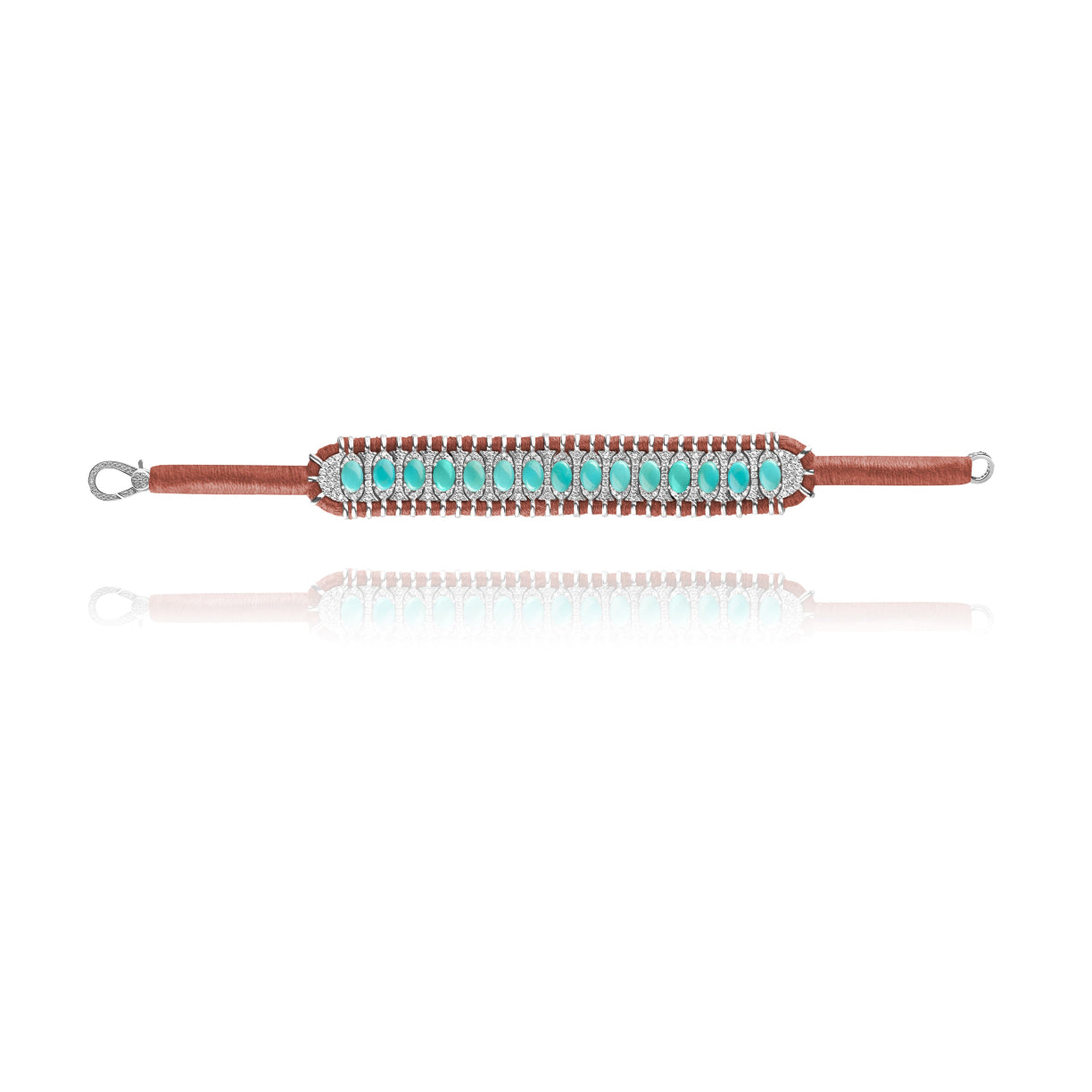 Santos Blush bracelet - Turquoise