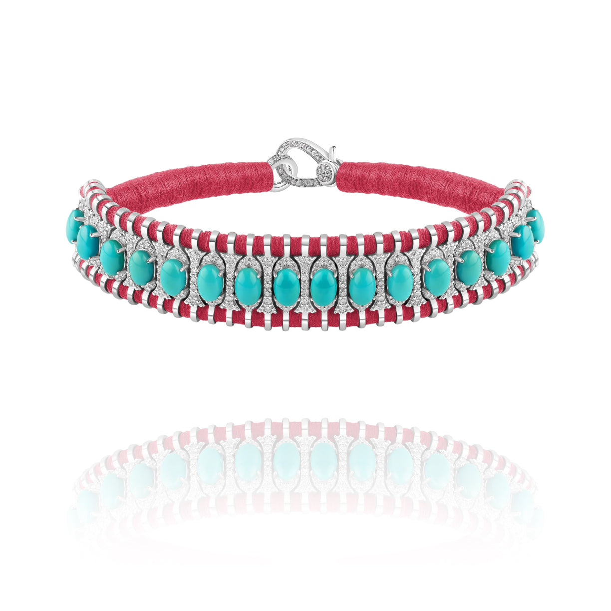 Santos Cheeks bracelet - Turquoise