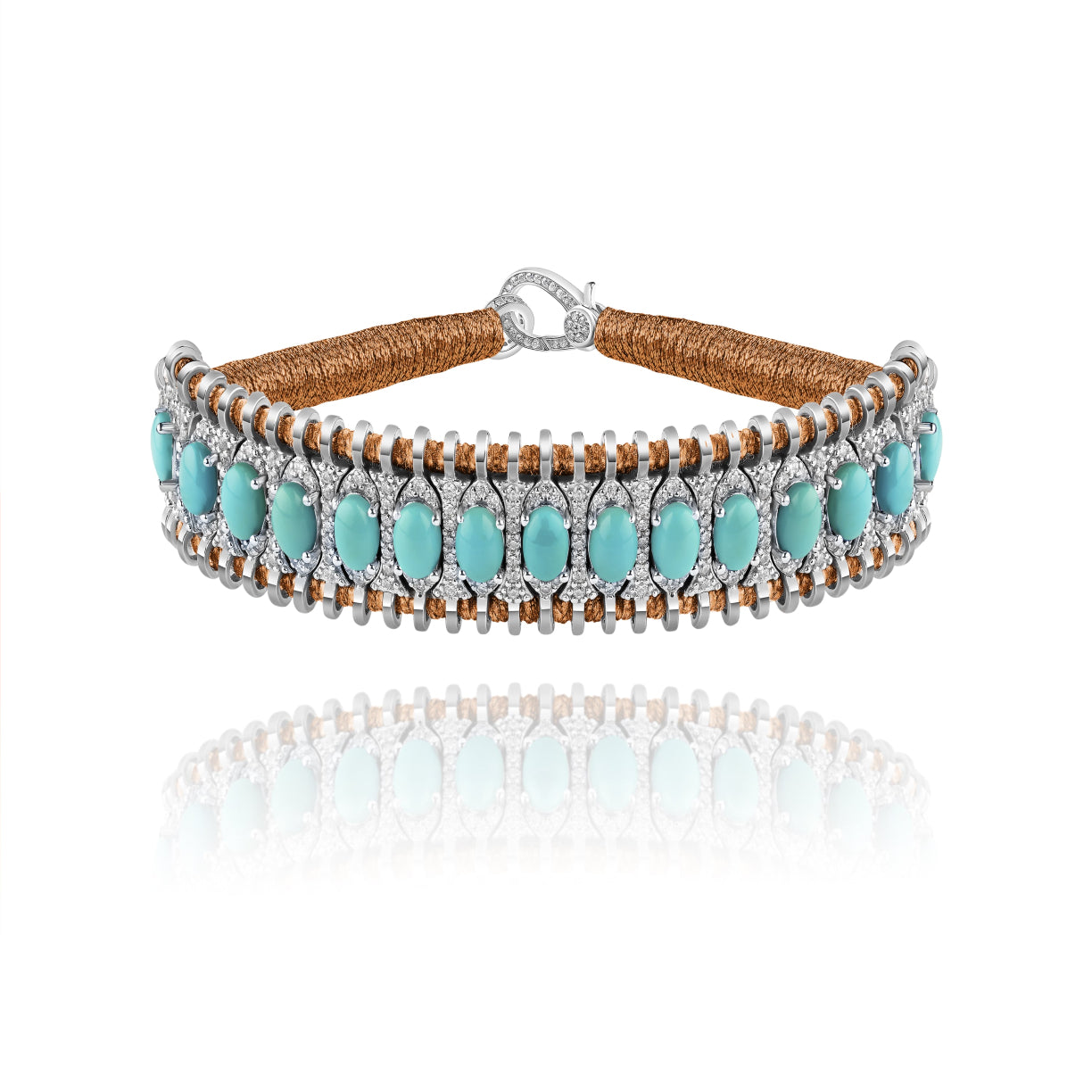 Santos Copper bracelet - Turquoise