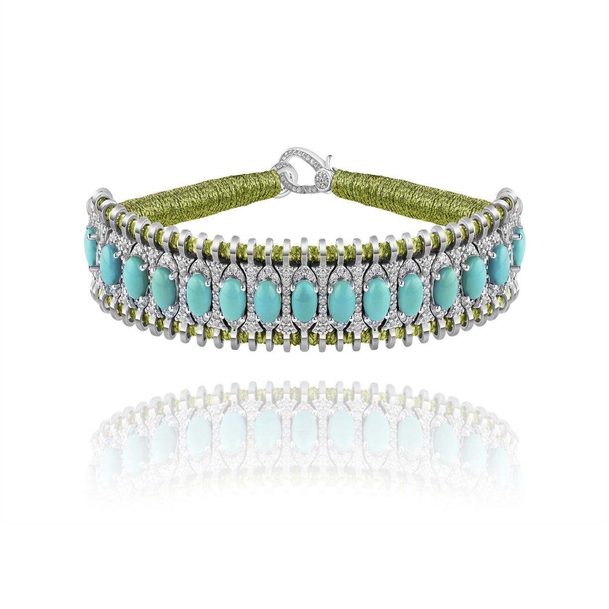 Santos Lime bracelet - Turquoise