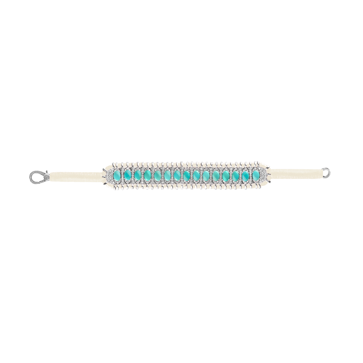 Santos Vanilla bracelet - Turquoise