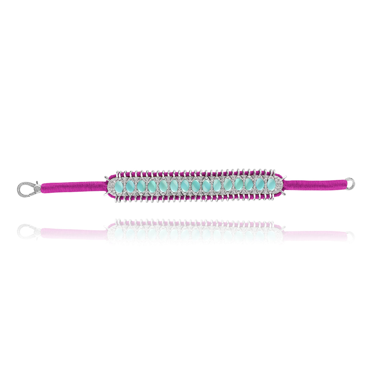 Santos Purple bracelet - Turquoise