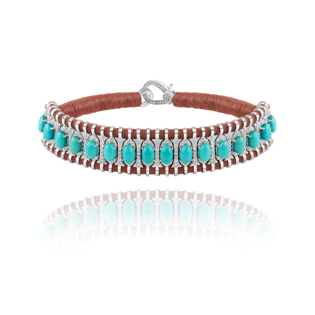 Santos Blush bracelet - Turquoise