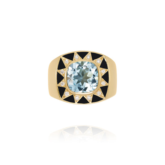 Stella black ring
