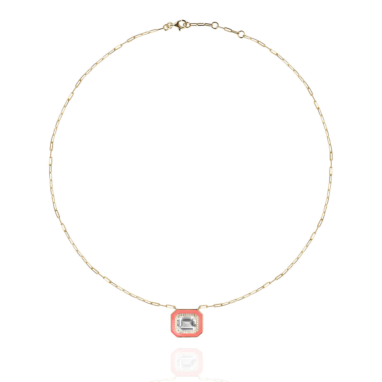 Sunny coral necklace