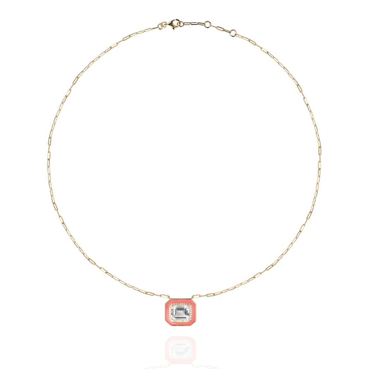 Sunny coral necklace