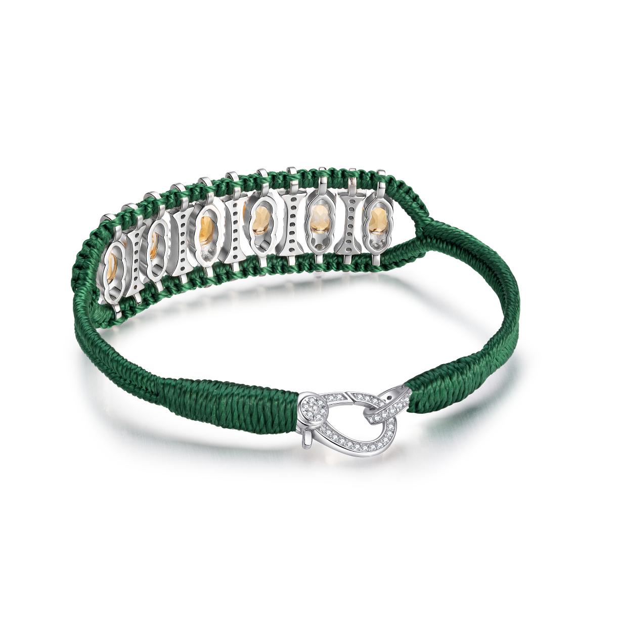 Bracelet Teresina sapin - Citrines