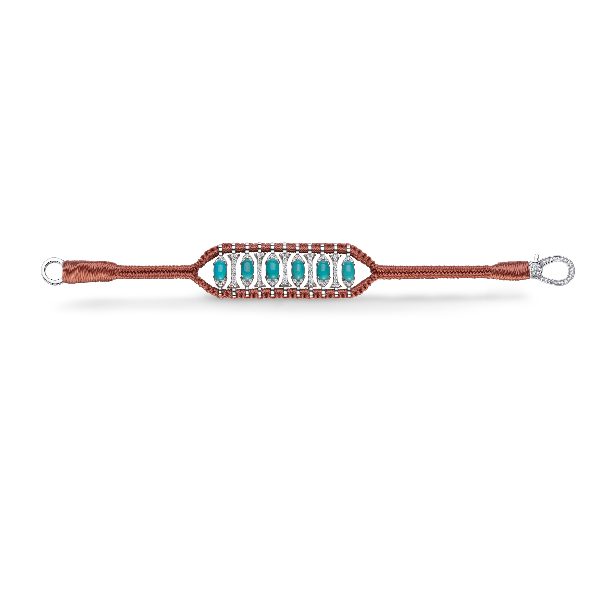 Bracelet Teresina blush - Turquoises
