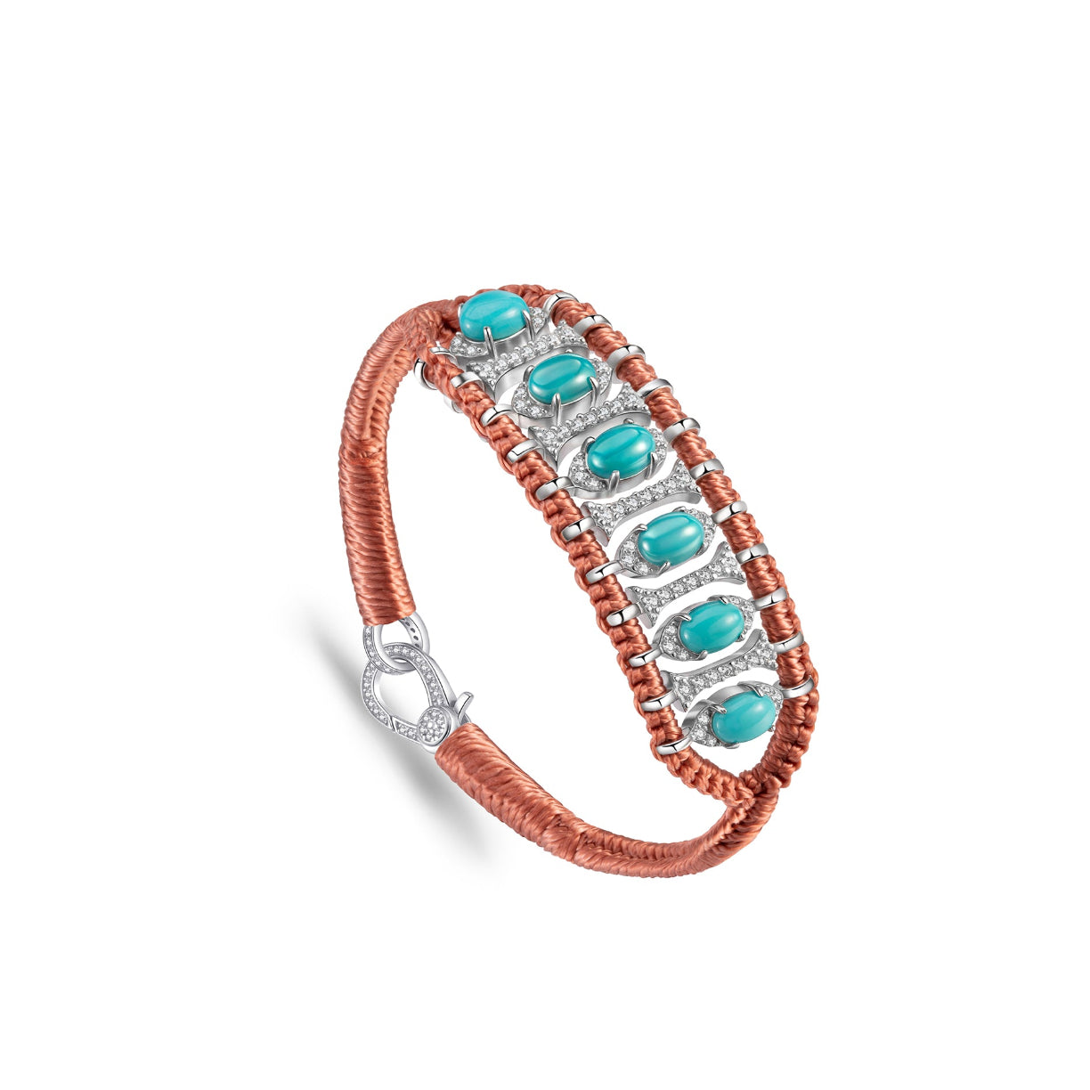 Bracelet Teresina blush - Turquoises