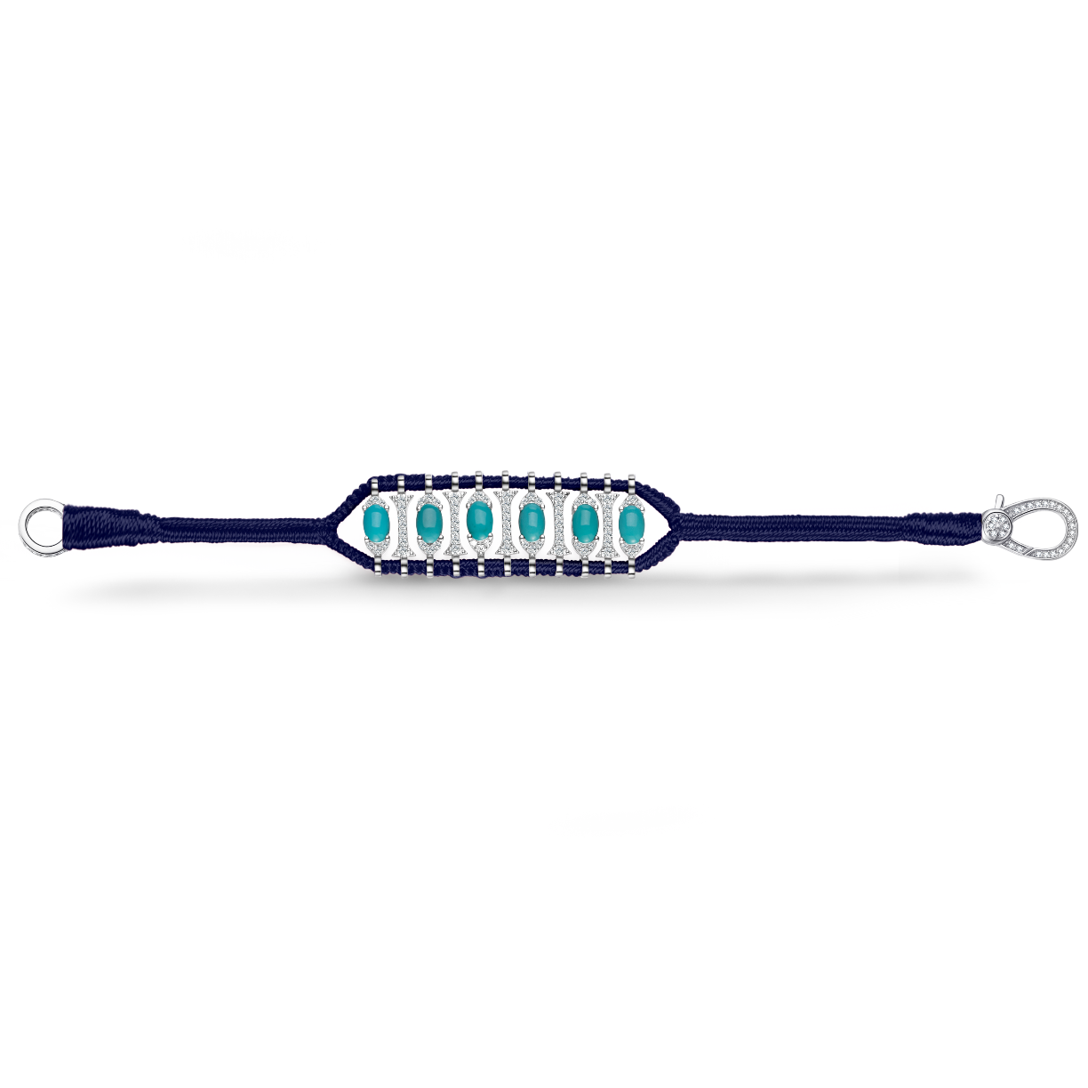 Bracelet Teresina Navy - Turquoises