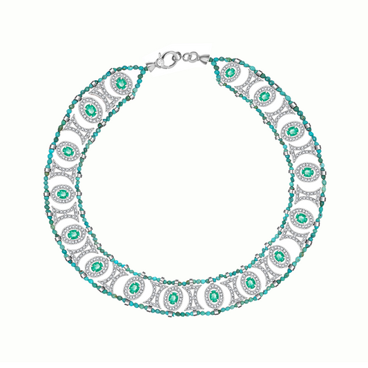 Saobeady Turquoise necklace