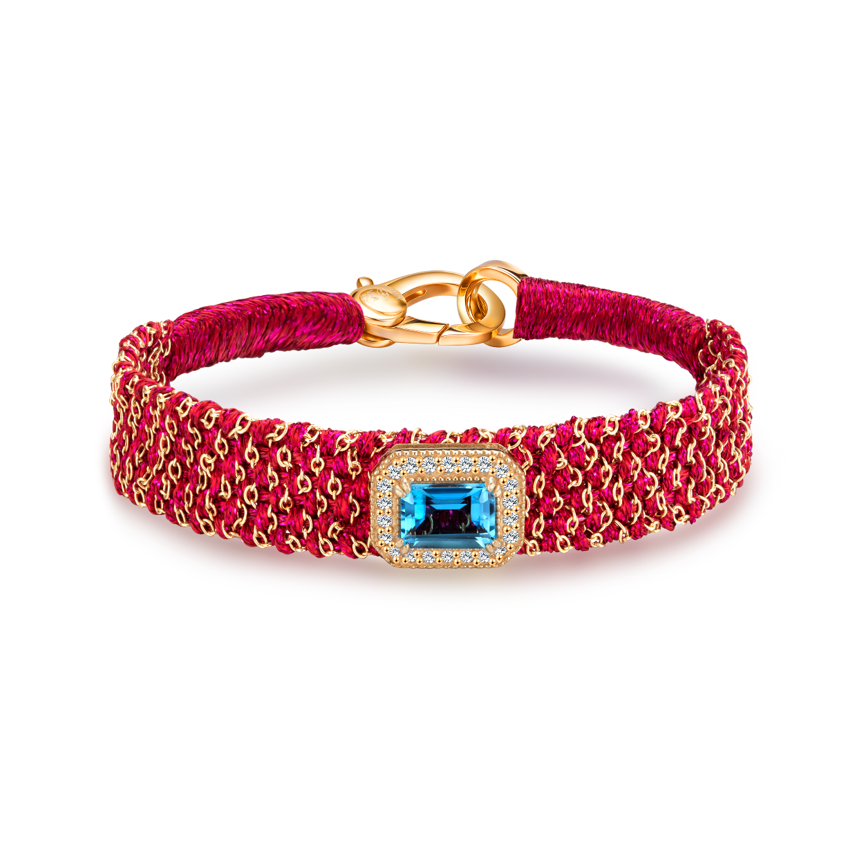 bracelet vicky cherry - topaze