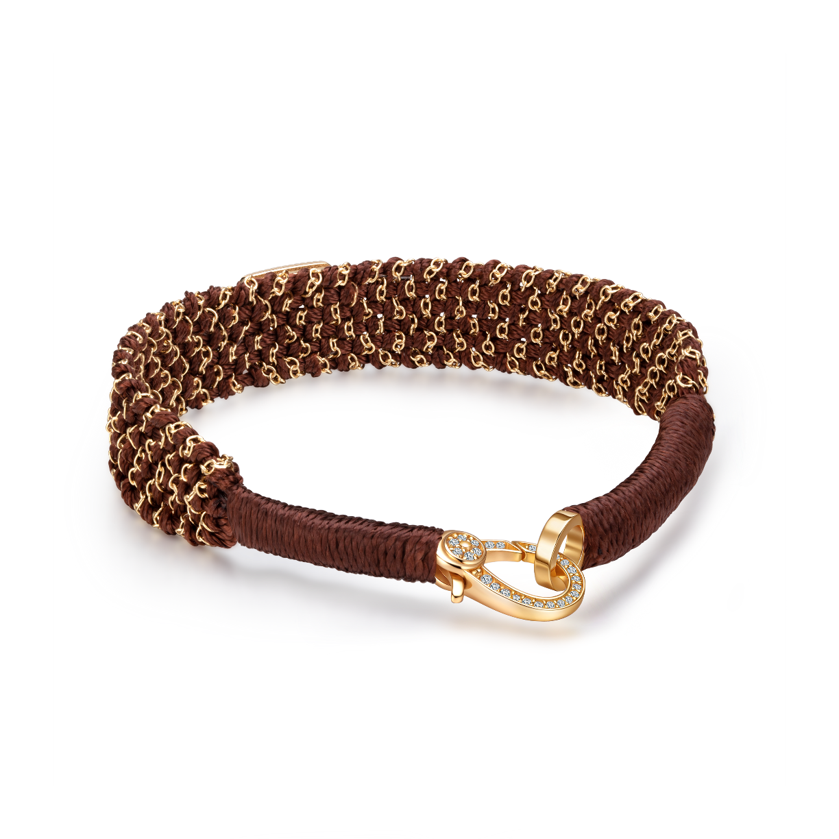 bracelet vicky choco - cristal