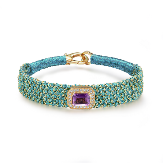 bracelet vicky pacific - améthyste