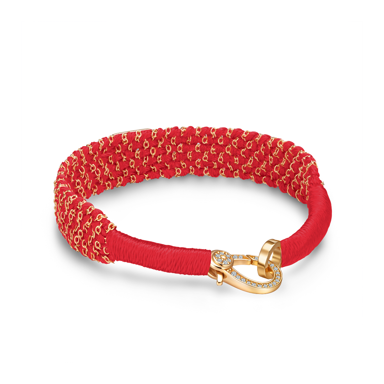 bracelet vicky rouge - citrine de madère