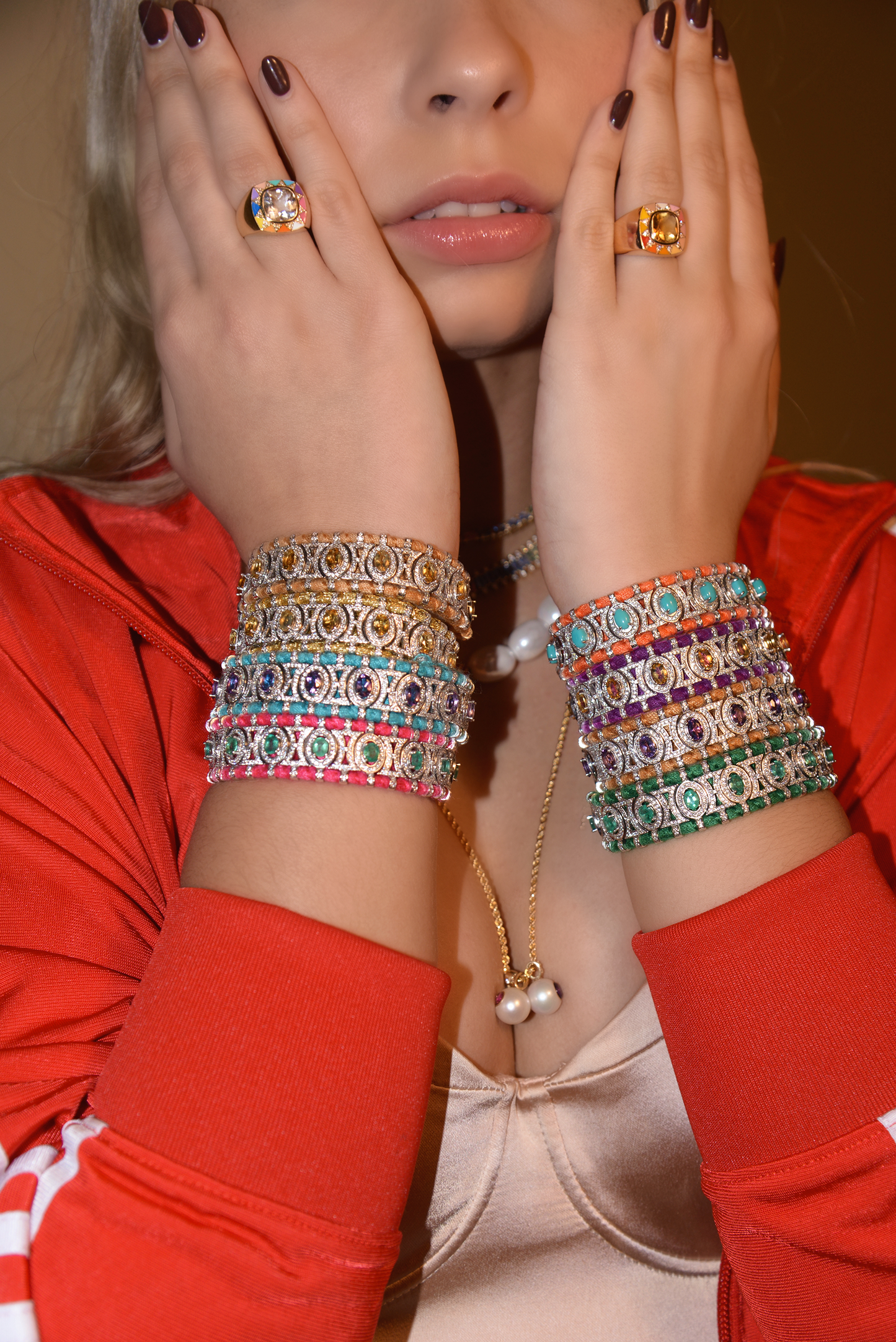 Sao Paulo Vine and Citrines bracelet 